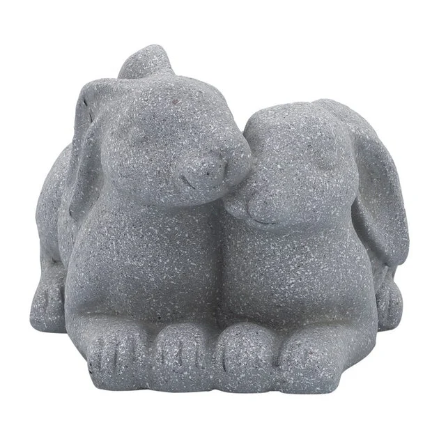 Magnesia Bunnies Duo Planter - Gray