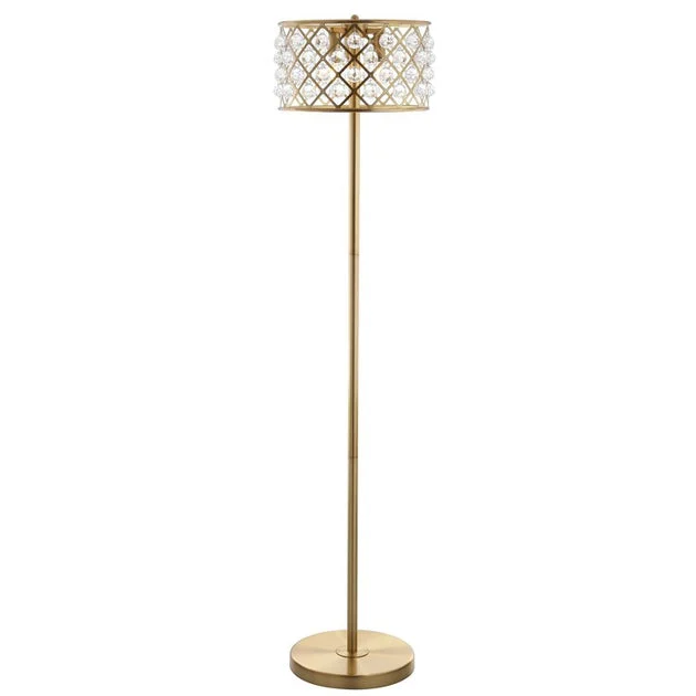 Elizabeth Floor Lamp - Brass Gold