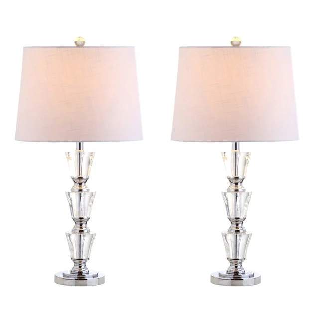Layla Table Lamps Set of 2 - Clear