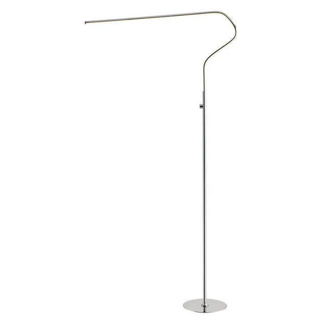 Julian LED Floor Lamp - Chrome
