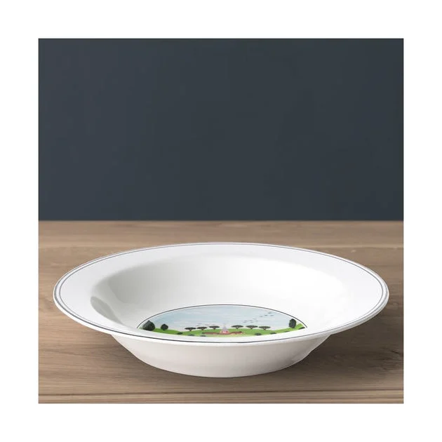 Design Naif Rim Cereal Bowl #6 Friend Meeting