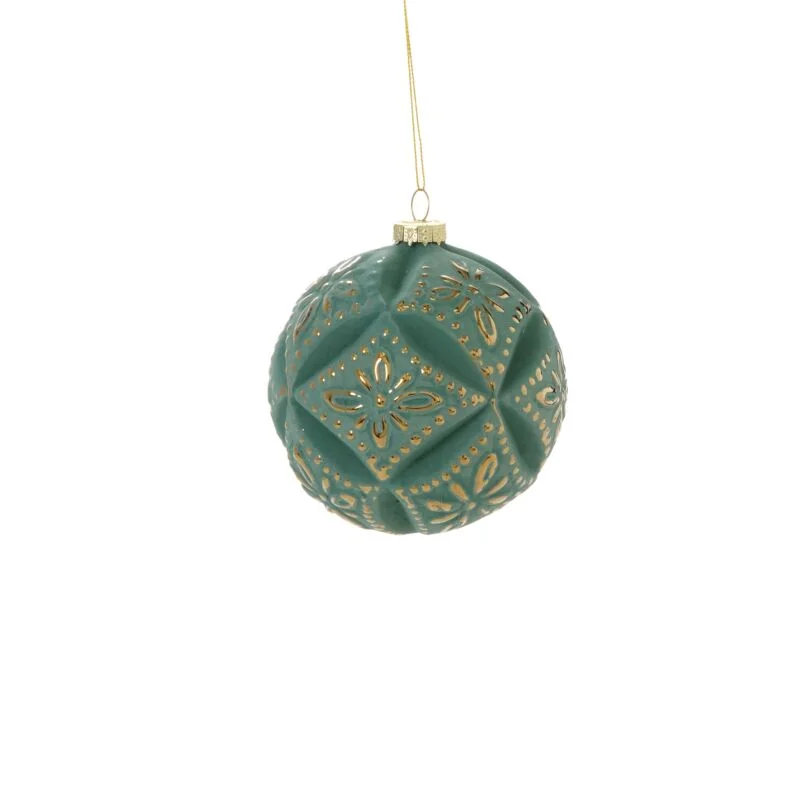 Embossed Ornament // Turquoise
