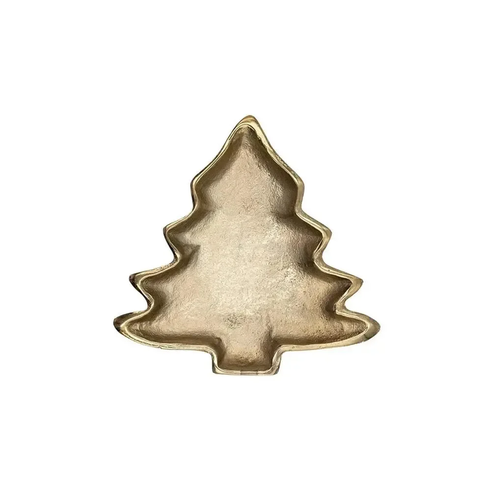 Brass Cast Tree Dish