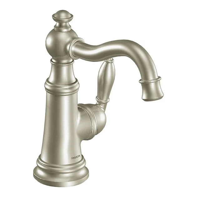 Weymouth Single Handle High-Arc Bathroom Faucet with Pop-Up Drain