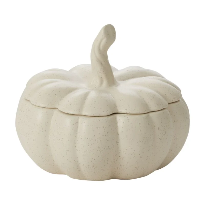 Hallow's Eve Pumpkin Pot // Cream