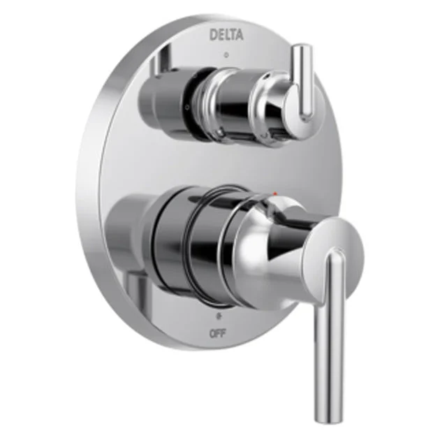 Contemporary Monitor 14 Series Pressure Balance Valve Trim with Three-Function Diverter