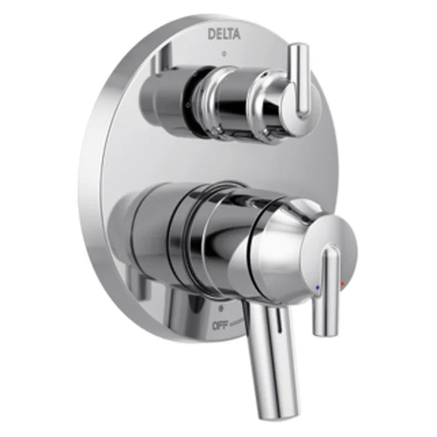 Contemporary Monitor 17 Series Pressure Balance Valve Trim with Three-Function Diverter