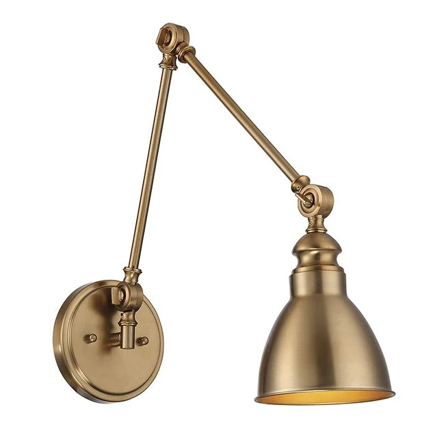 Dakota Single-Light Adjustable Wall Sconce