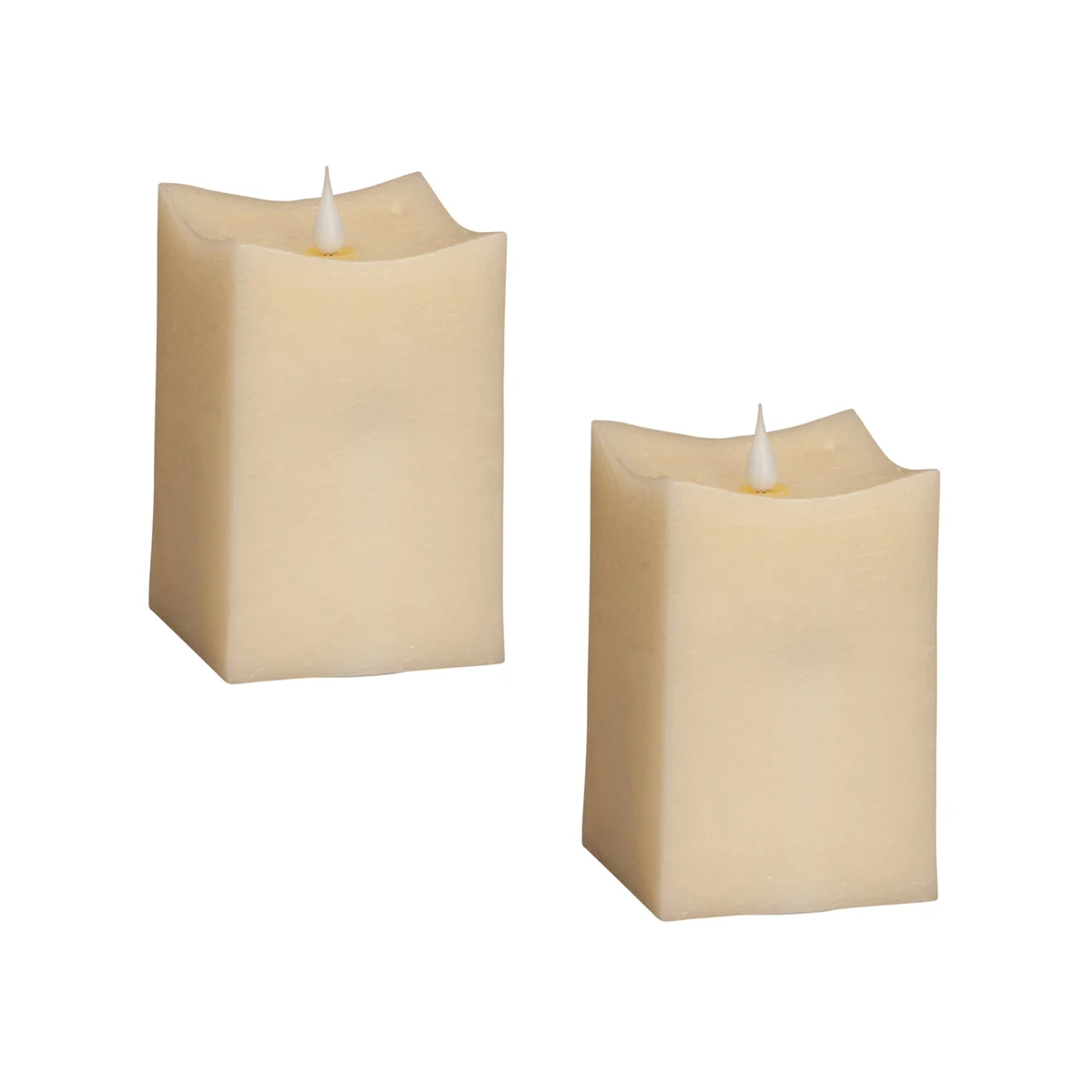 LED Candle Set Moving Flame 6"H – Home Accent by Melrose