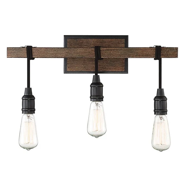Burgess Three-Light Bathroom Vanity Fixture