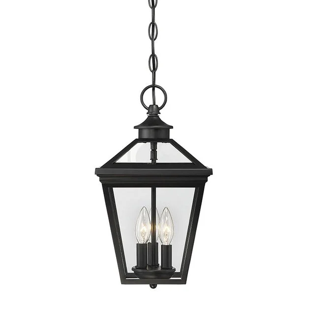 Ellijay Three-Light Outdoor Hanging Lantern