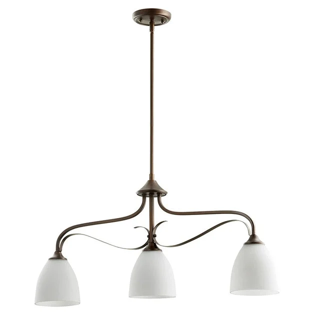 Jardin Three-Light Island Chandelier