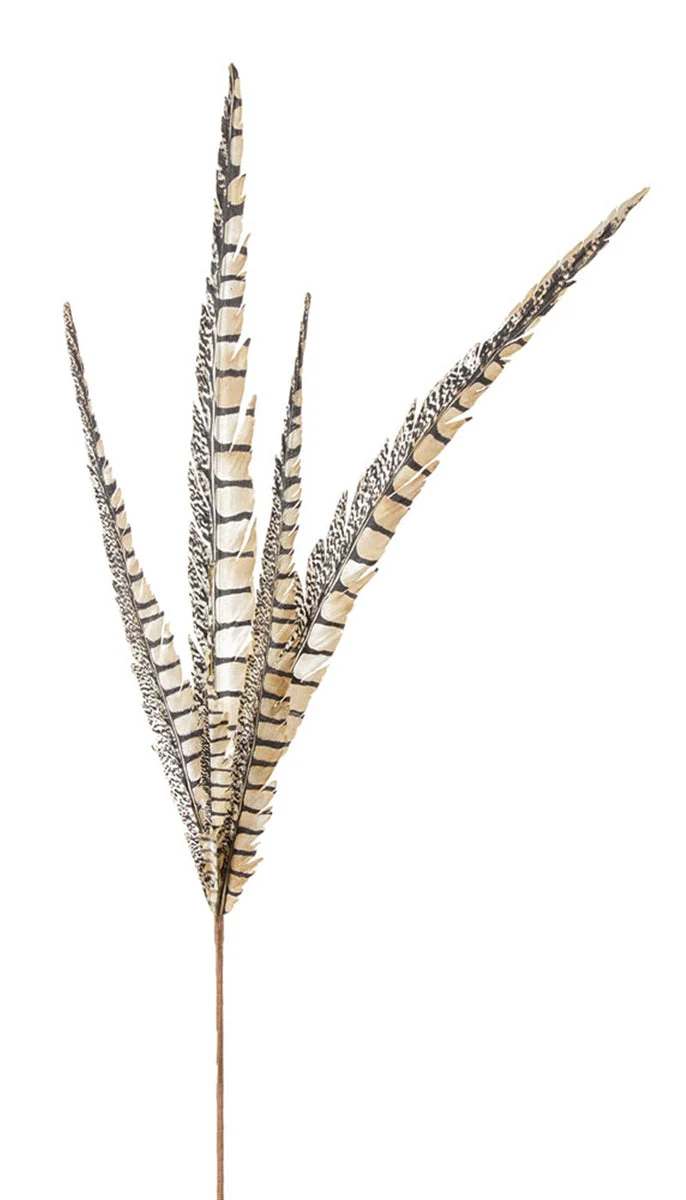 Rustic Faux Feather Pick Set of 12 – 29" Tall Home Decor Stems by Melrose