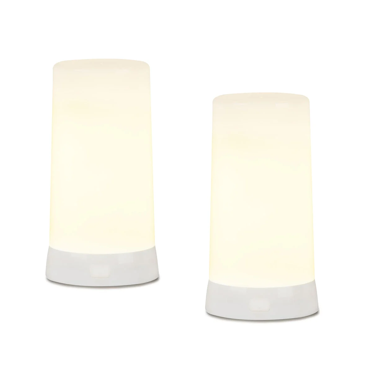 Melrose LED Flickering Light Designer Candle with Remote and Magnet (Set of 2)
