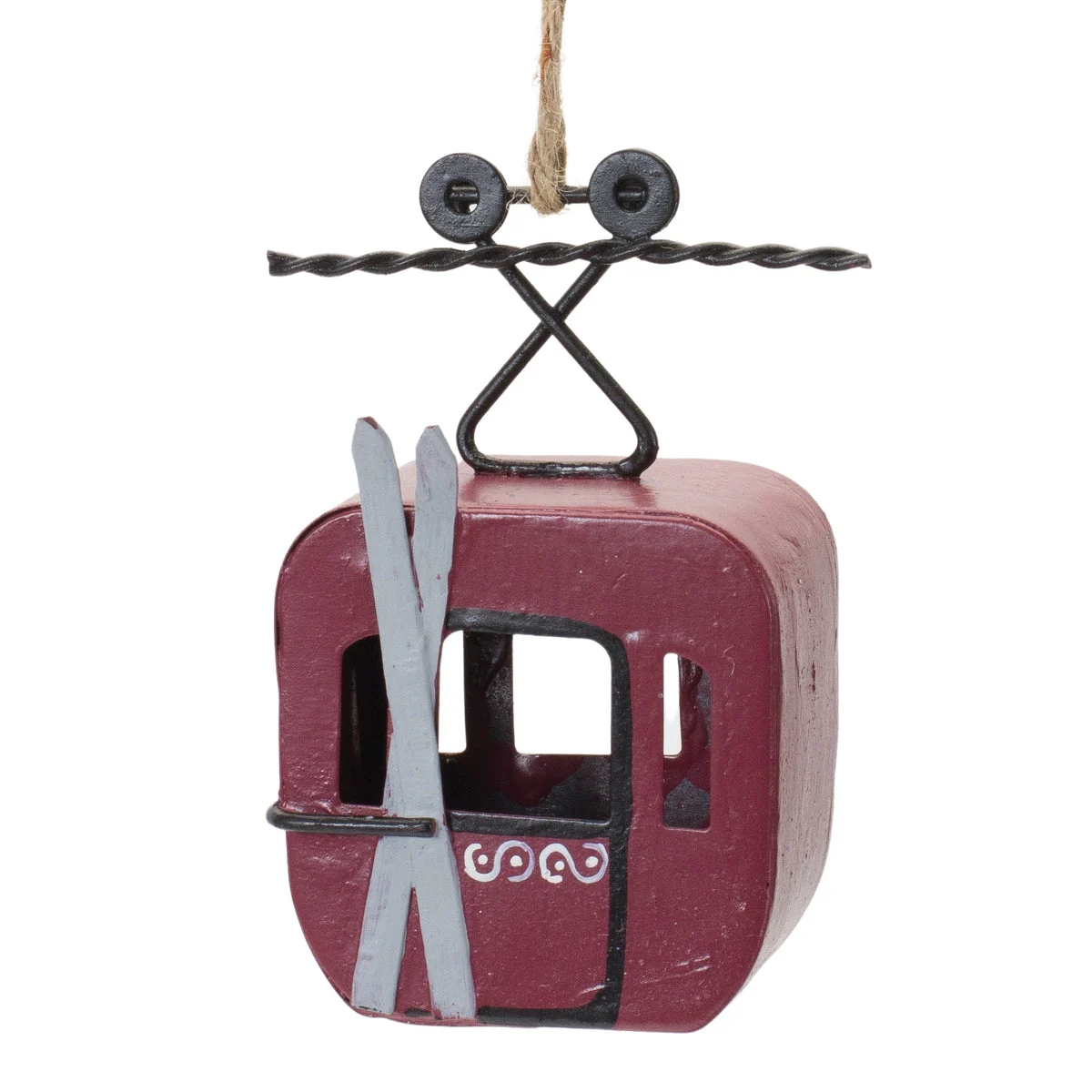 Melrose Vintage Ski Gondola Ornament (Set of 12)