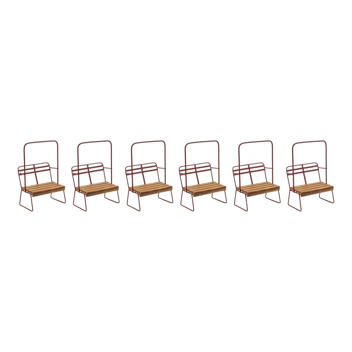 Melrose Vintage Ski Chair Lift Ornament (Set of 6)