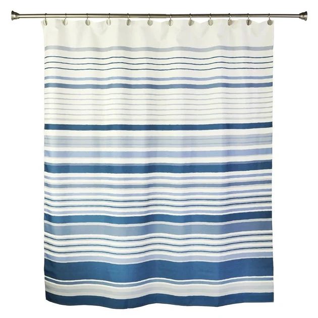 Cubes Stripe Shower Curtain