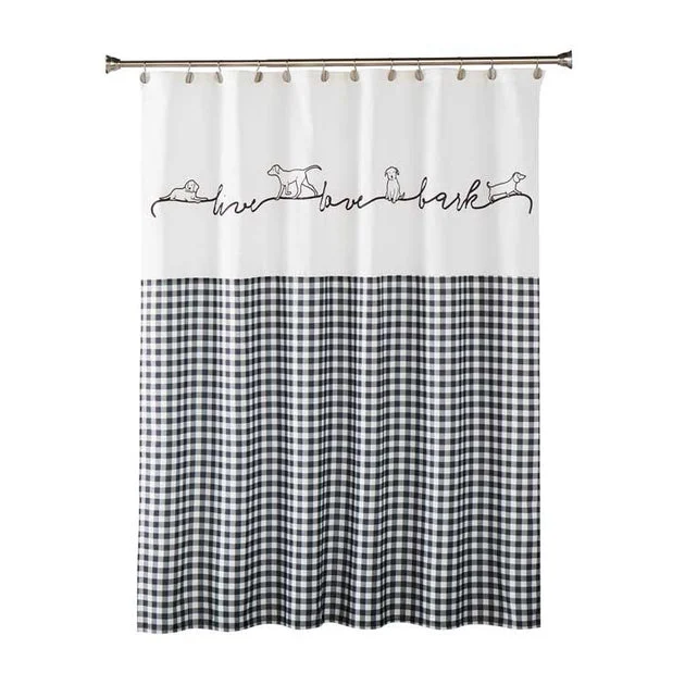 Farmhouse Dogs Shower Curtain