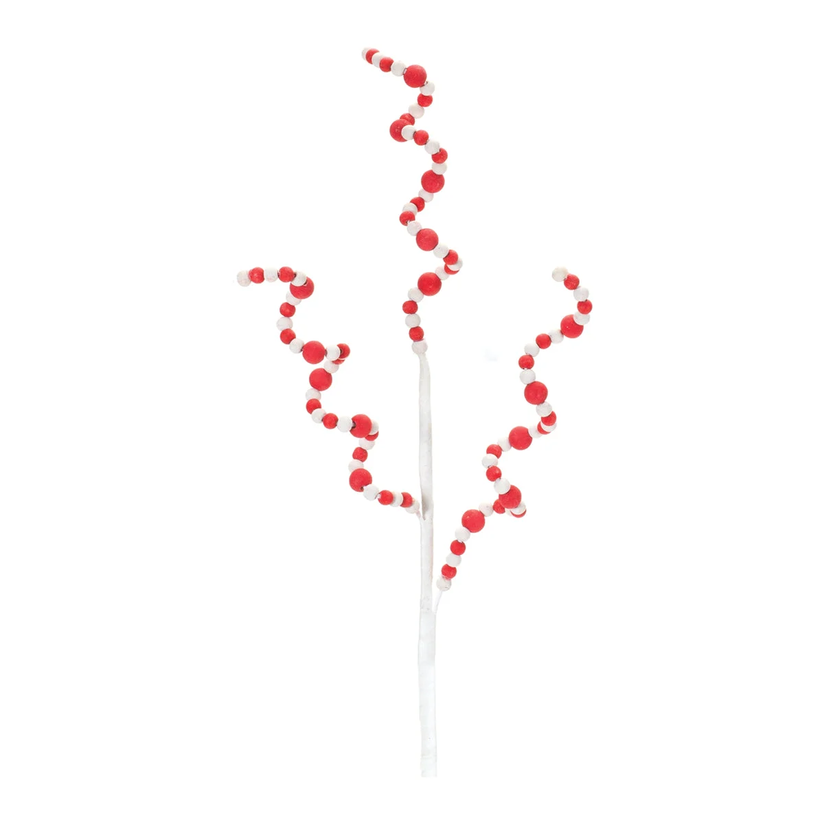 22 Inch Holiday Bead Stem – Christmas Decorative Spray by Melrose