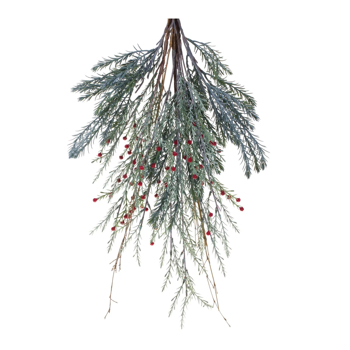 Christmas Pine Swag  Seasonal Plastic Greenery – 23.25 Inch by Melrose