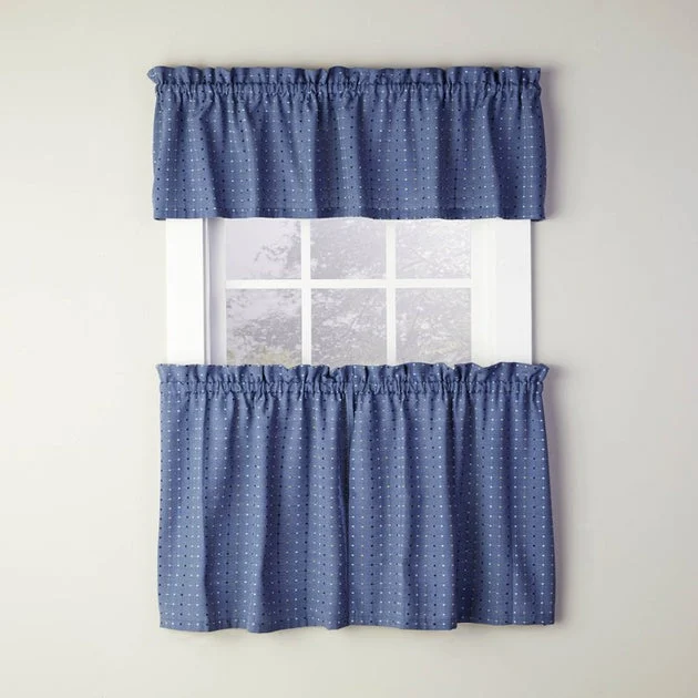 Hopscotch 36" Tier Pair in Denim Blue
