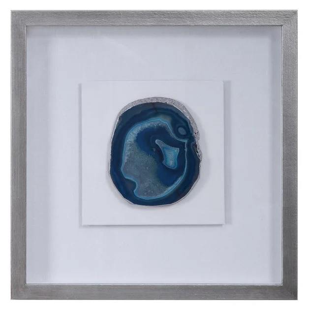 Kalia Blue Stone Shadow Box by Grace Feyock