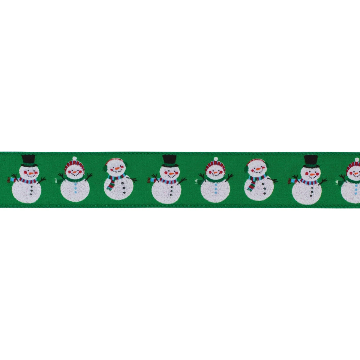 Melrose Whimsical Snowman Ribbon (Set of 6) 1.5" x 10 Yds.