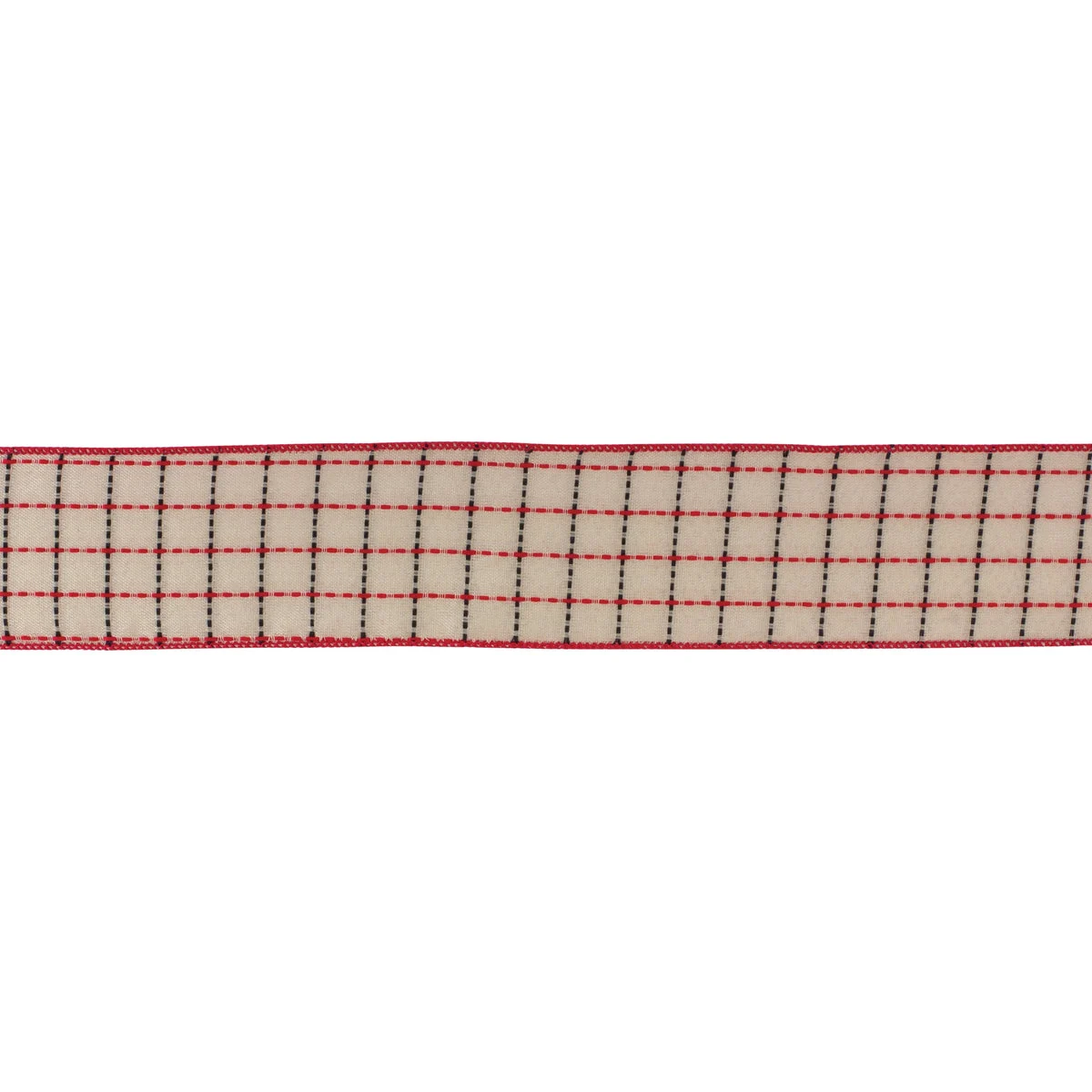 Melrose Tattersall Plaid Ribbon (Set of 6) 2.5" x 10 Yds.