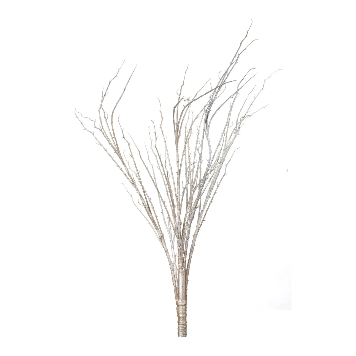 Snowy Flocked Branch Set – 45"H Winter Wonderland Decorative Stems (Set of 2) Plastic Holiday Accents by Melrose