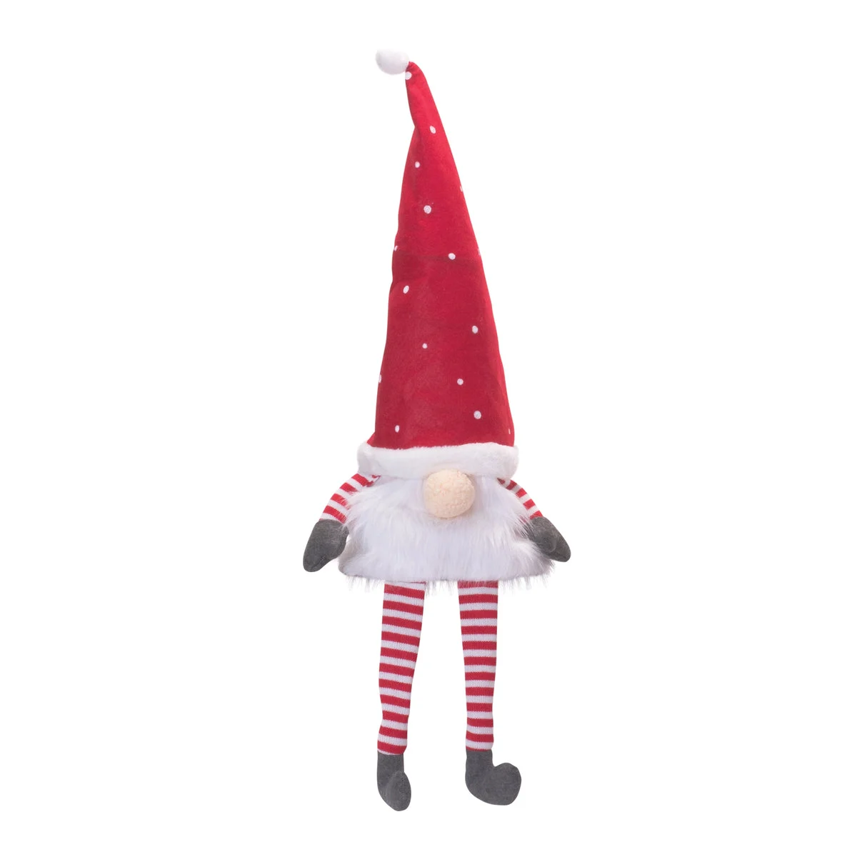 Melrose Plush Gnome Tree Topper 25"H