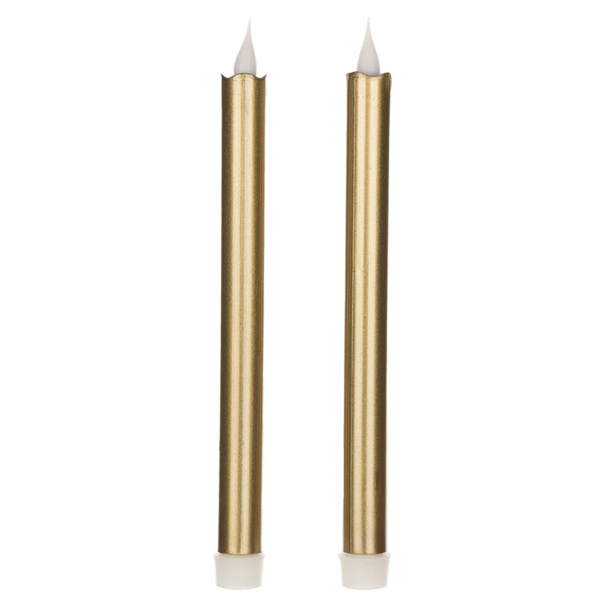 Melrose Simplux Designer LED Taper Candle with remote (Set of 2)