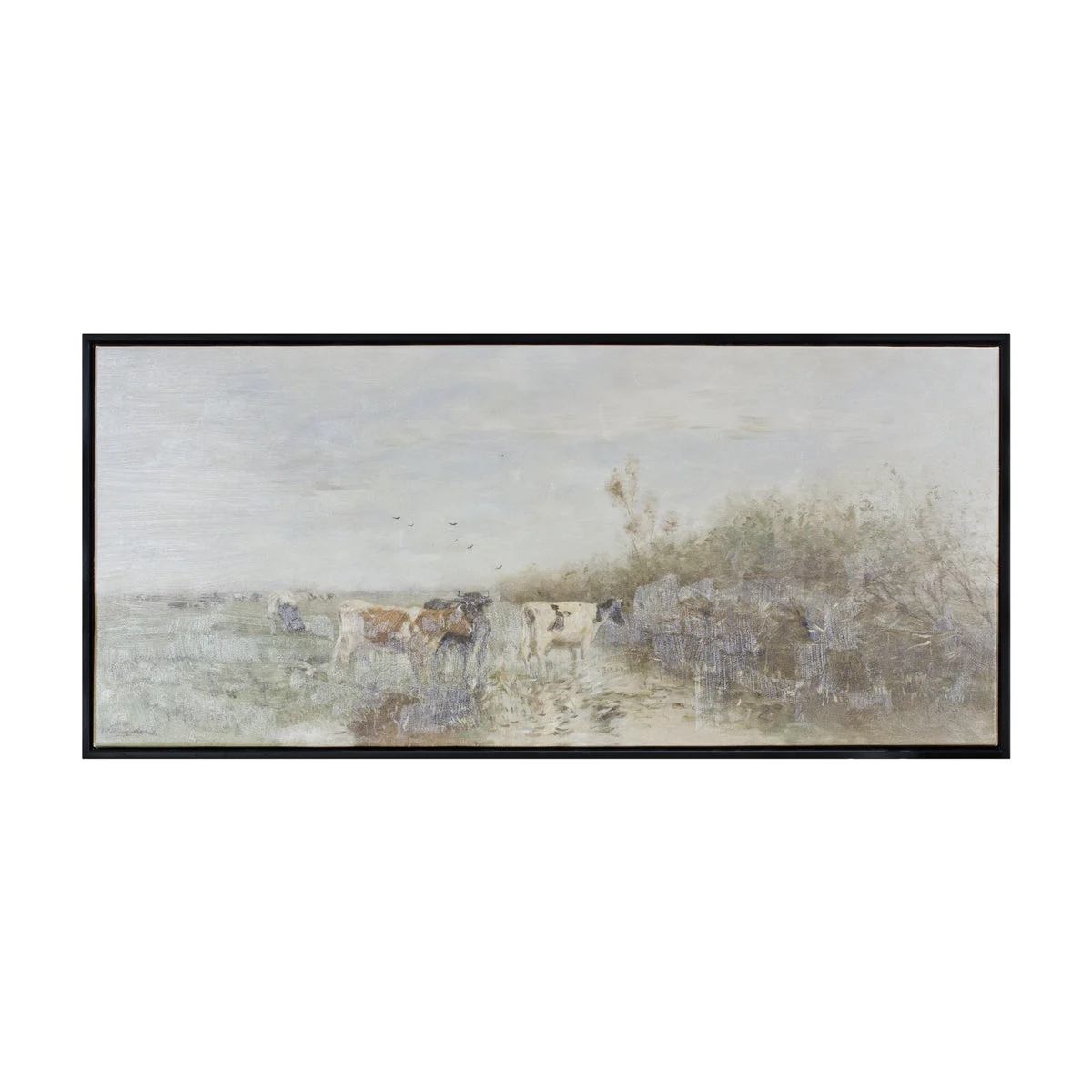 Rustic Farm Landscape Canvas Wall Decor 32.5 inch by Melrose