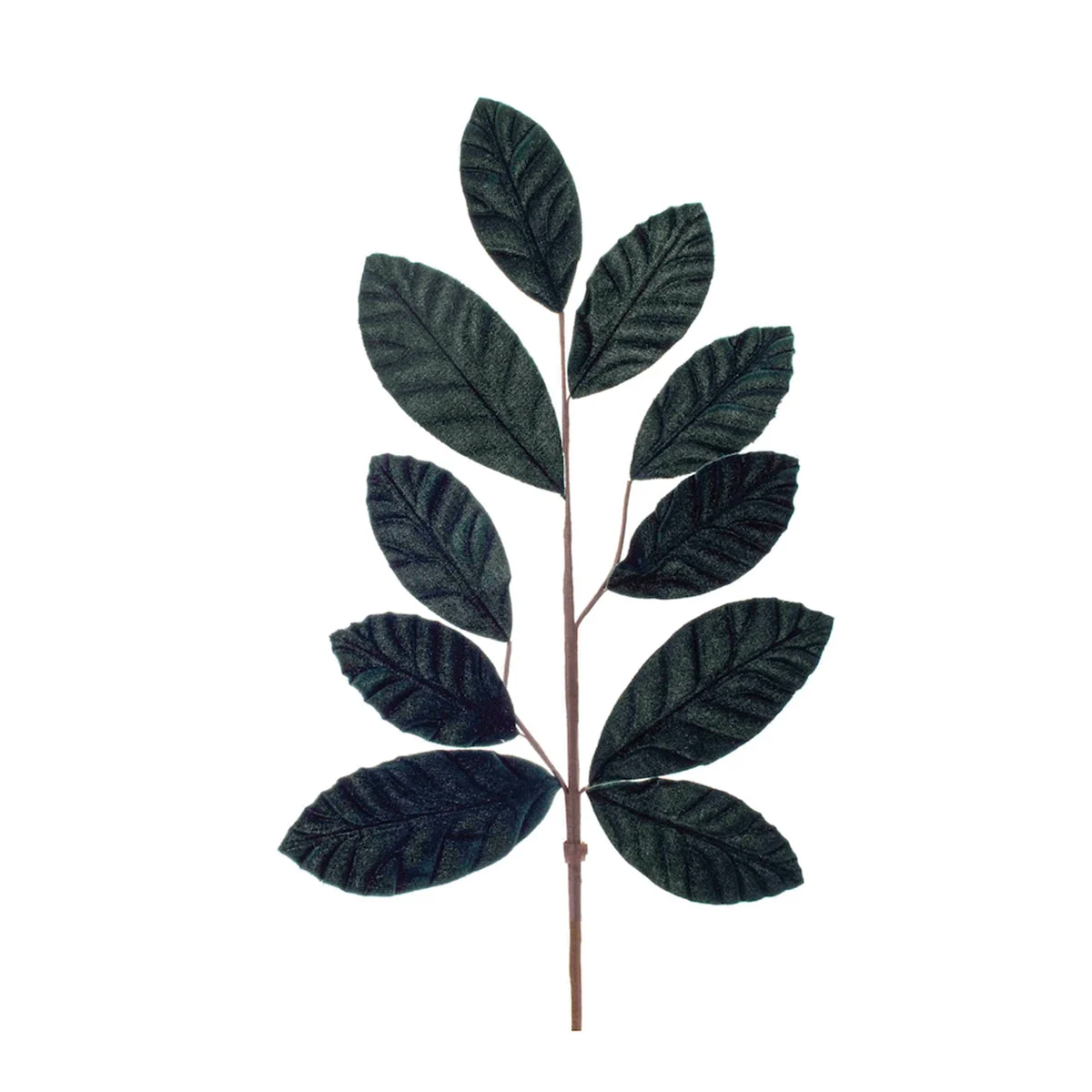 Christmas Forest Green Leaf Spray 25 inch – Classic Holiday Greenery Set of 6 Melrose