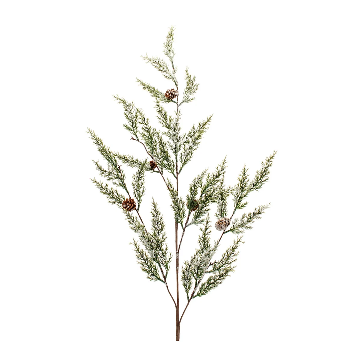 Christmas Icy Pine Decorative Spray Winter Greenery – 32in Set of 2 by Melrose