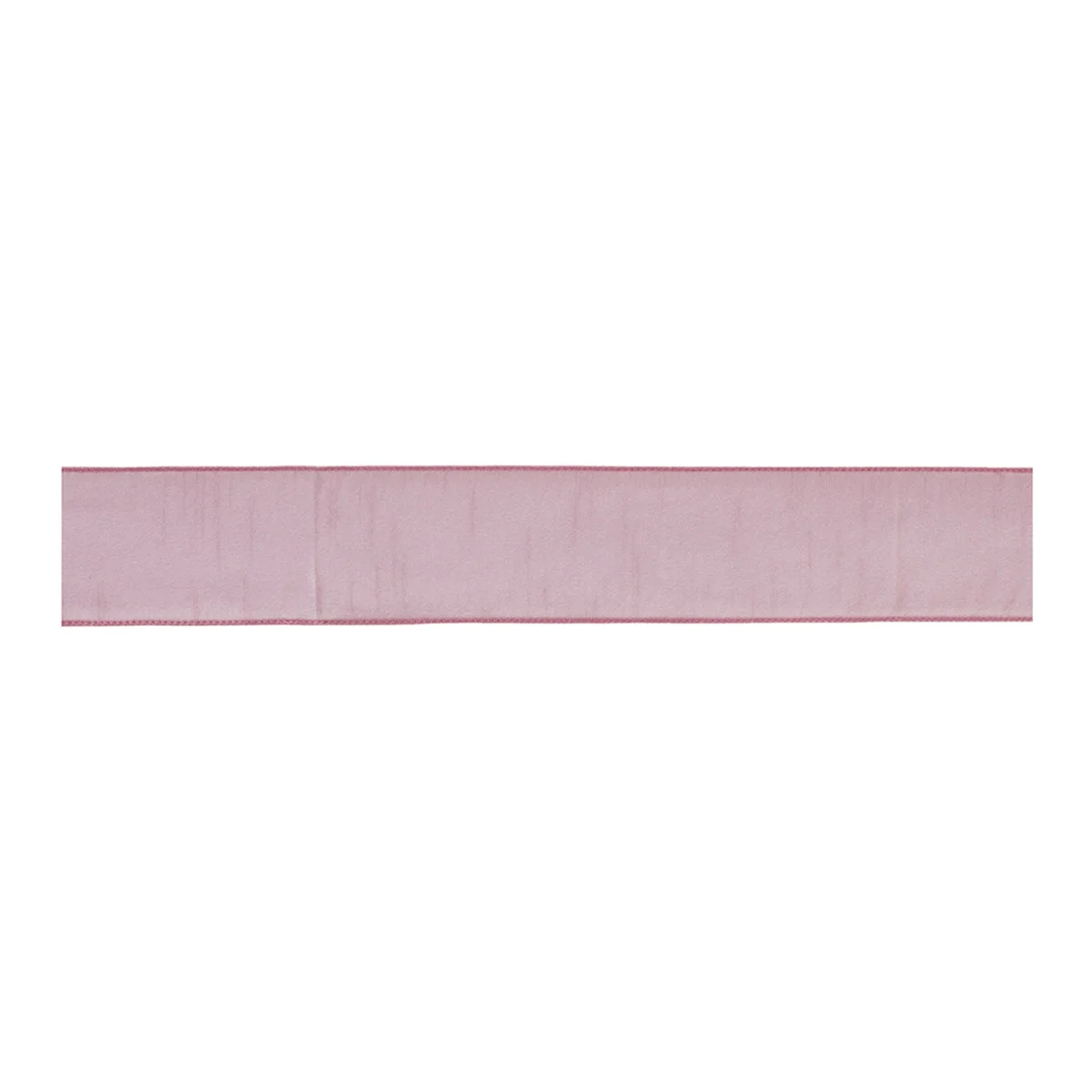 Christmas Ribbon Set of 2 – Blush Pink Wired Polyester Ribbon 360" by Melrose