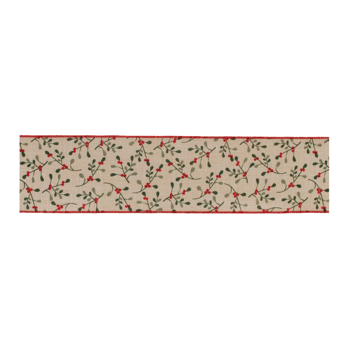 Melrose Holiday Berry Ribbon 4" x 10 yds
