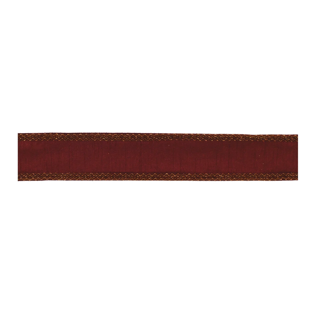 Christmas Burgundy Wired Holiday Ribbon 2.5" x 5 Yards by Melrose