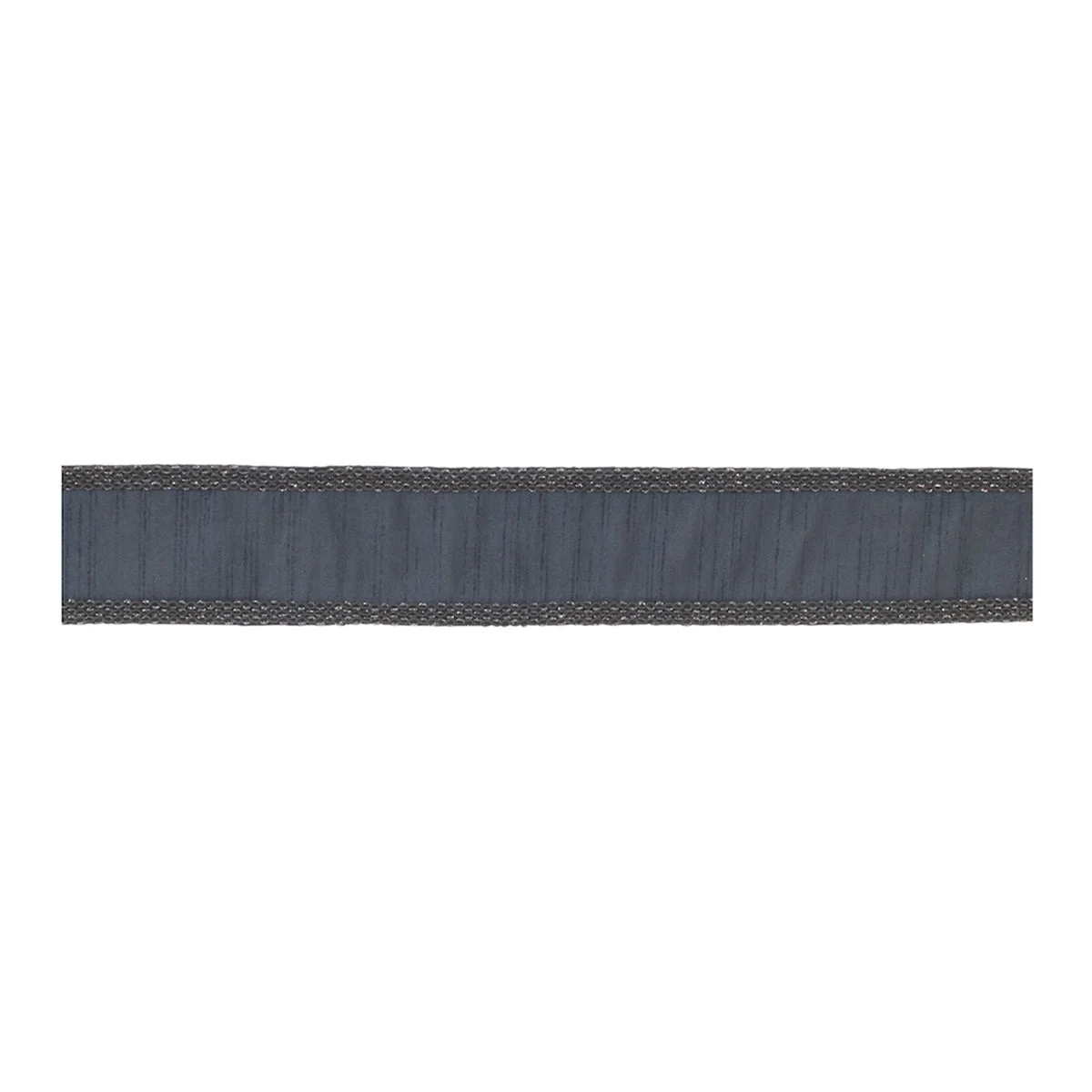 Dark Grey Glitter Wired Ribbon for Holiday Decor and Gift Wrapping 180" – Set of 2 by Melrose