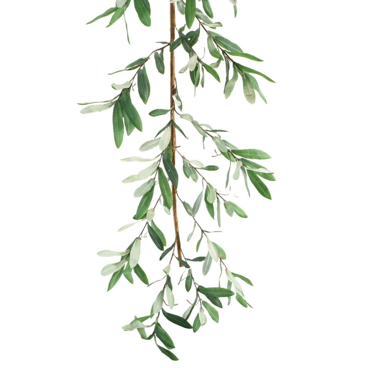 Olive Leaf Garland Faux Greenery Rustic Farmhouse Decor by Melrose