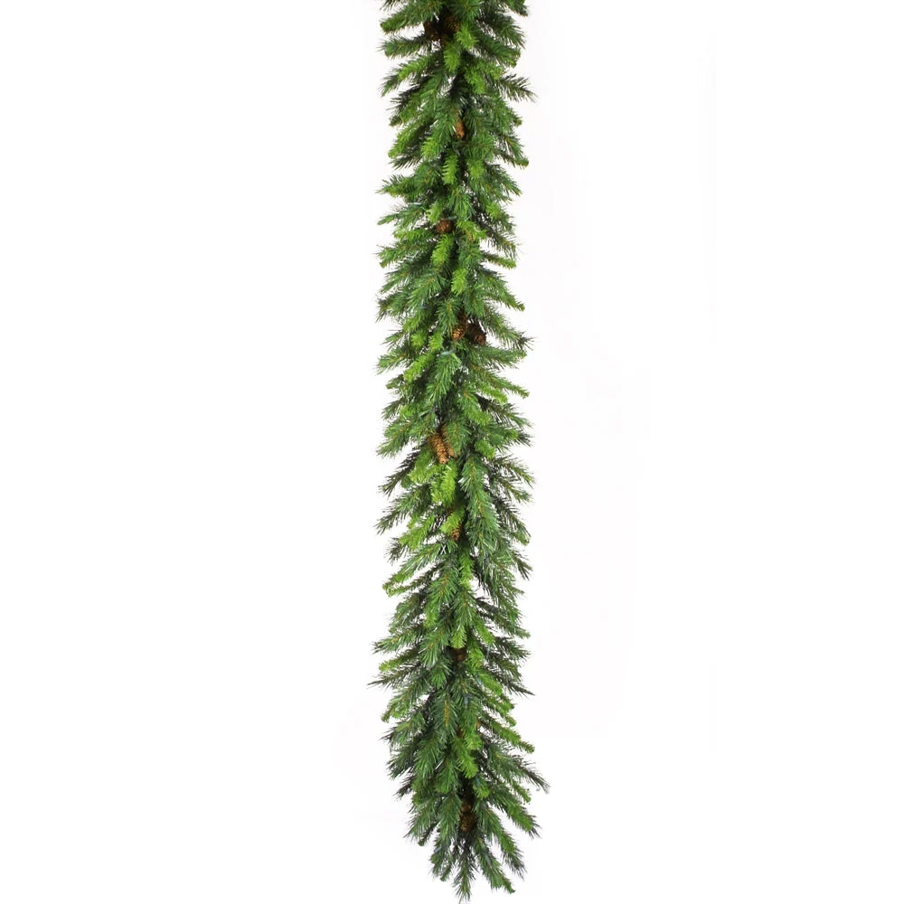 Vickerman A800923 50' Cheyenne Artificial Christmas Garland Unlit
