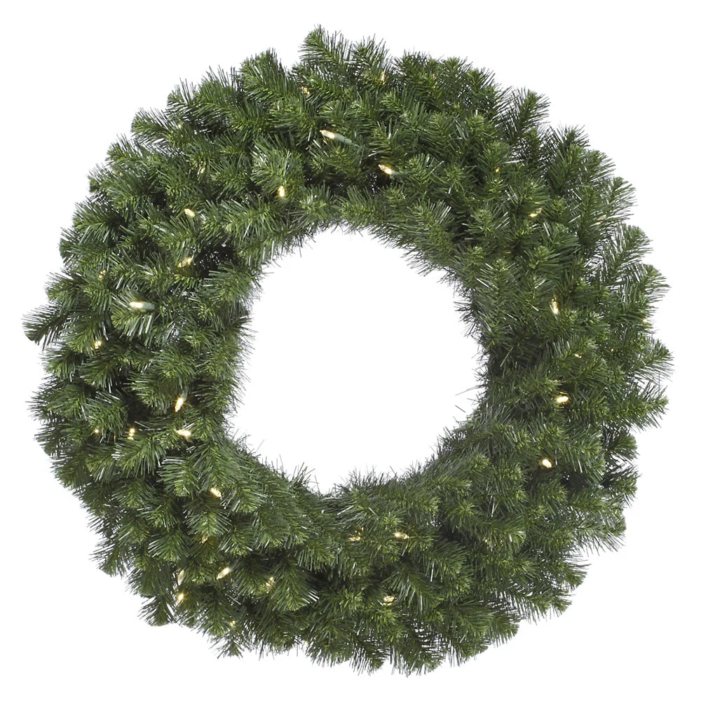 Vickerman A808820LED 20" Douglas Fir Artificial Christmas Wreath Warm White LED Lights