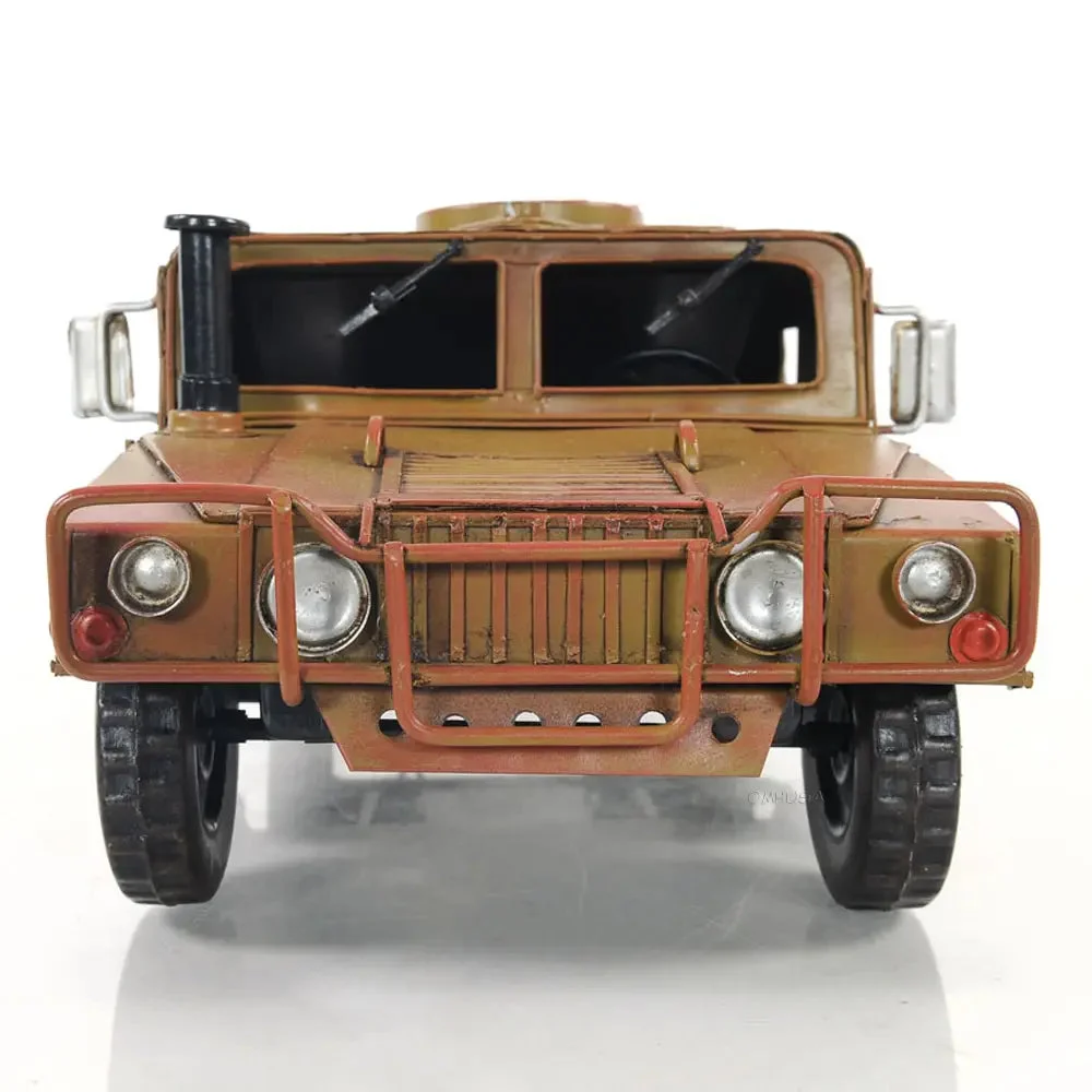 1:15 Scale Humvee Iron Model 4.5" – Military Truck Car Replica By Old Modern Handicrafts