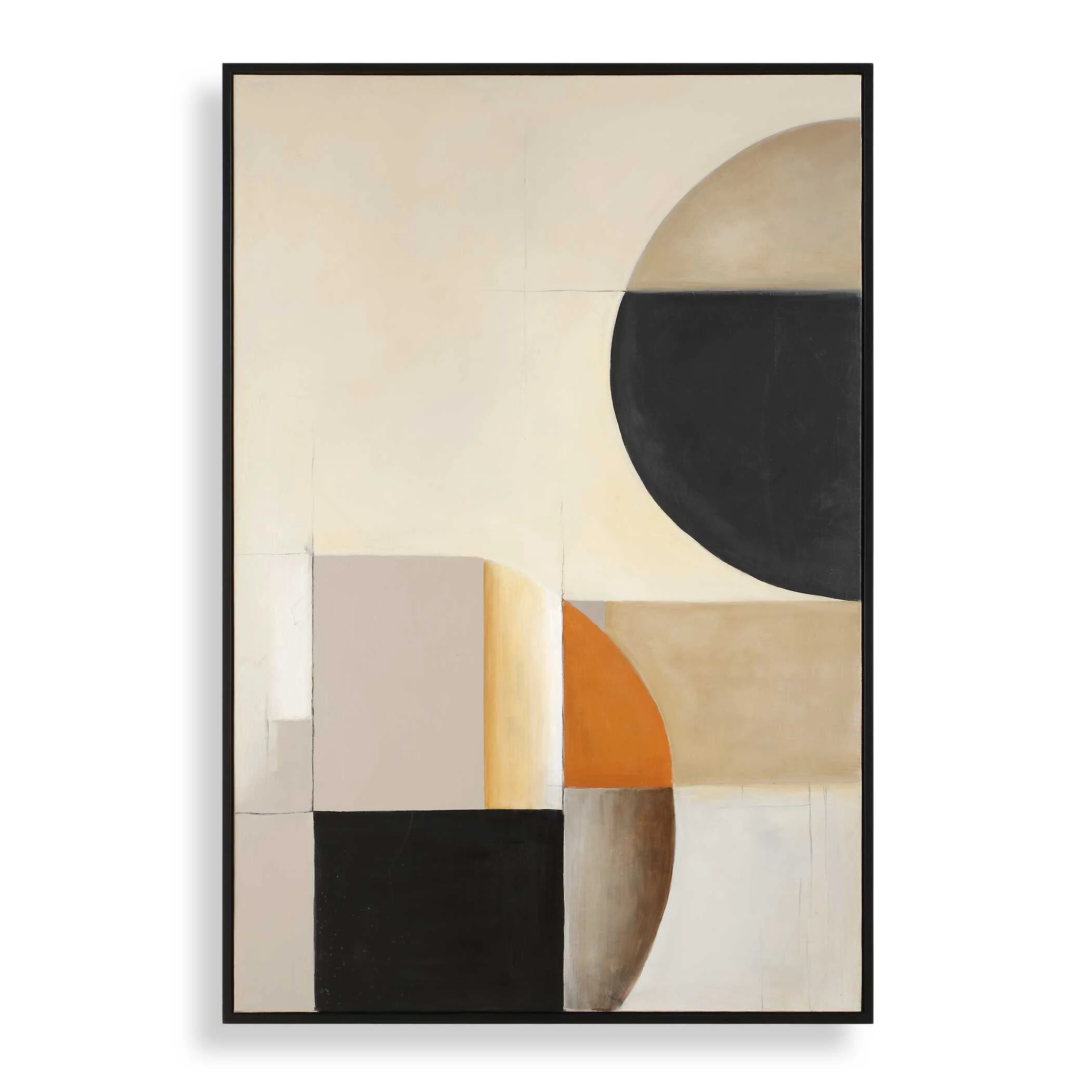 Western Hemisphere Hand Painted Canvas