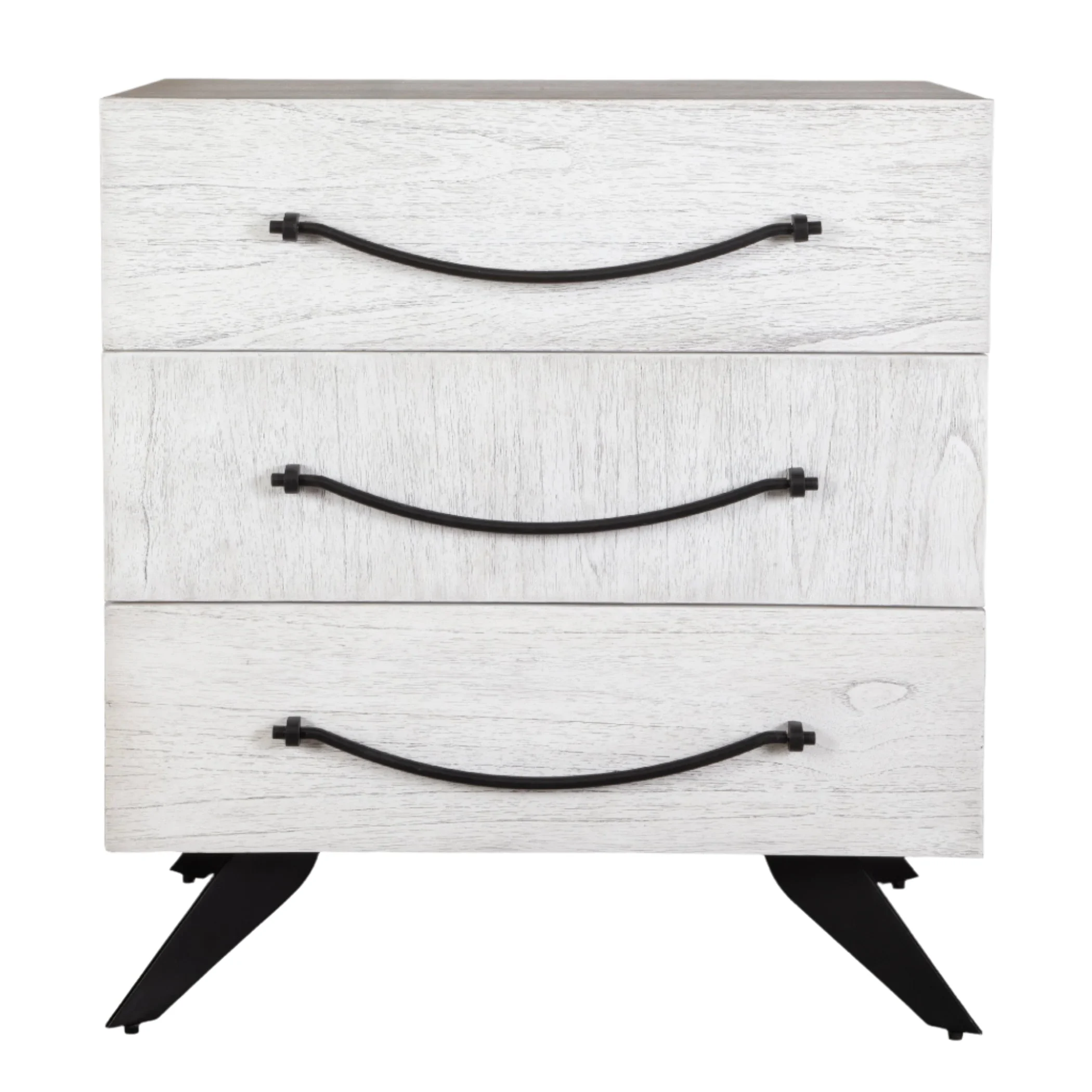 Vivi 3 Drawer White Chest