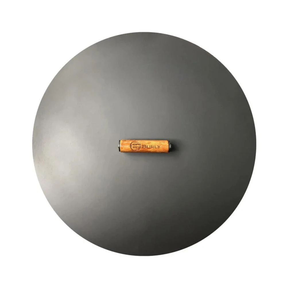 Burly Gather 25" Matte Black Snuffer Lid