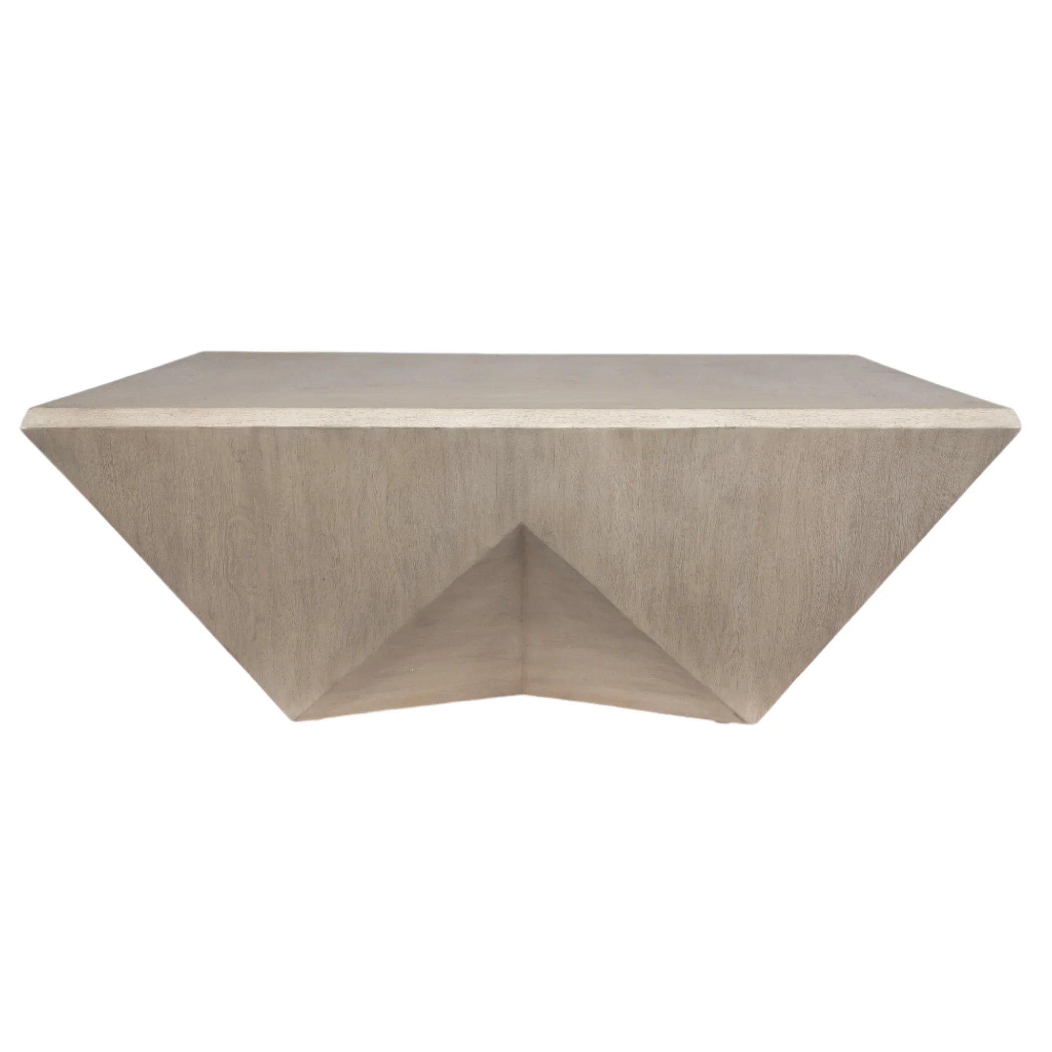 Collins Modern Light Gray Coffee Table
