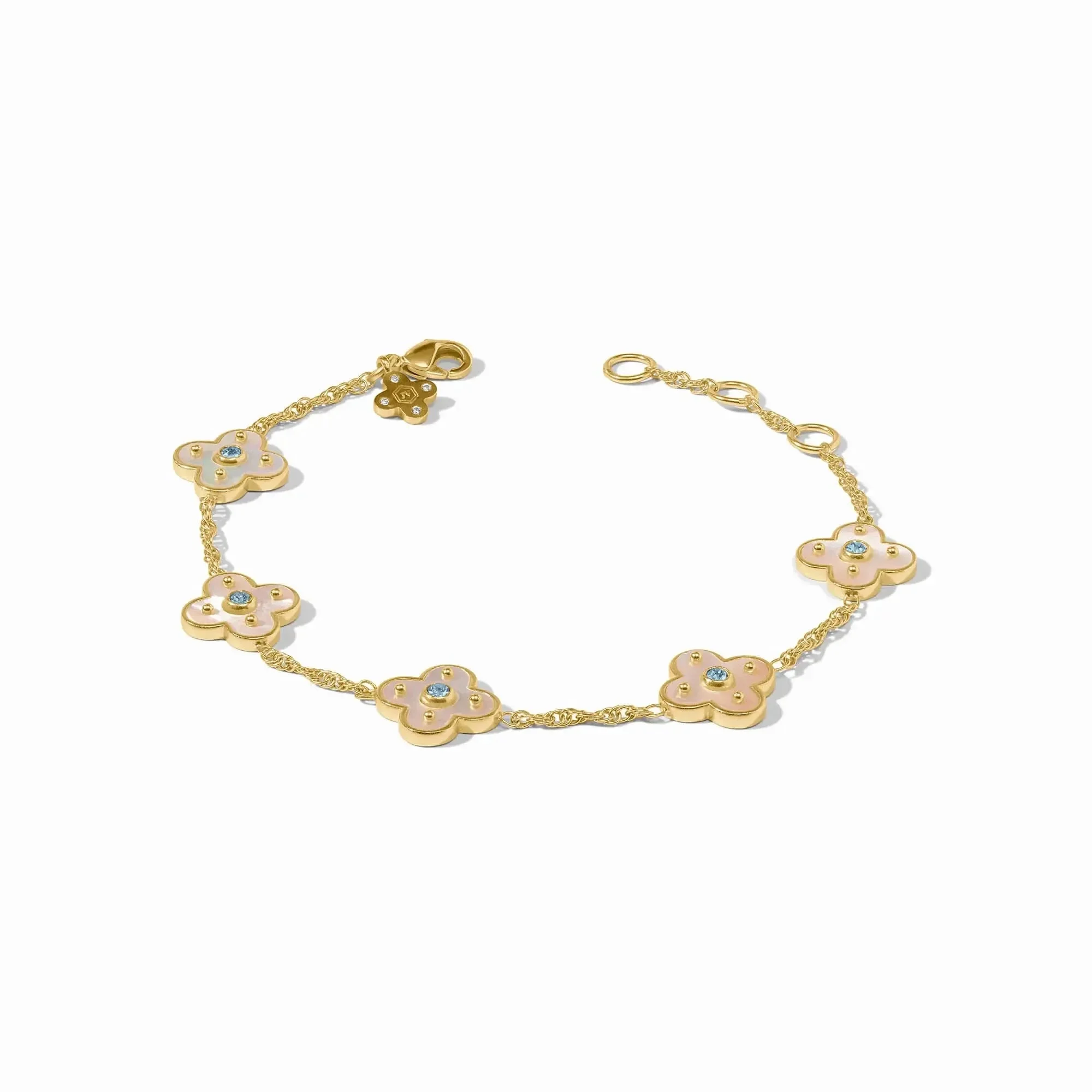 Colette Delicate Bracelet // Chalcedony Blue