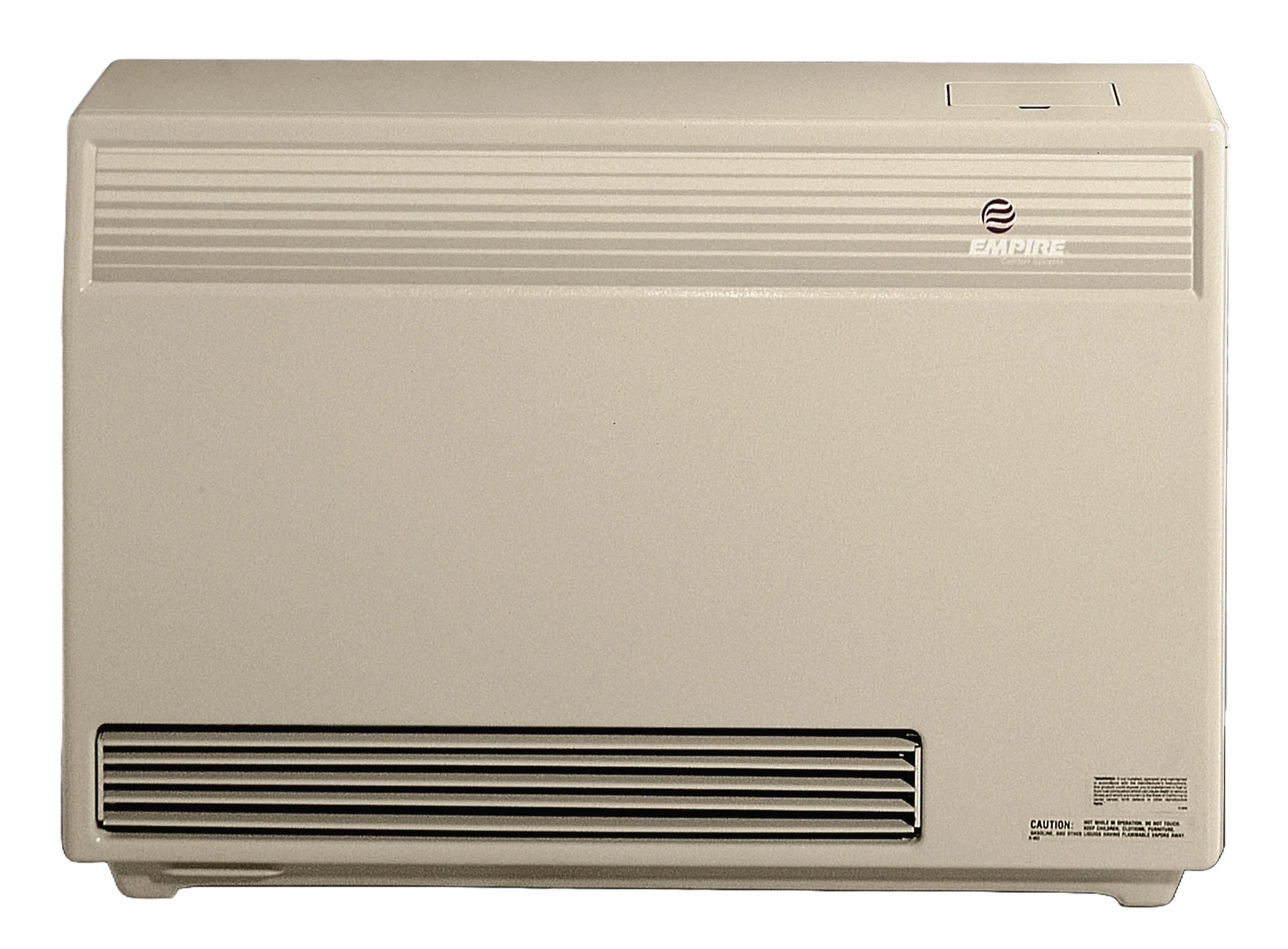 Empire 37" 55,000 BTU Beige High Efficiency Electronic Ignition, Propane Gas Direct Vent Wall Furnace