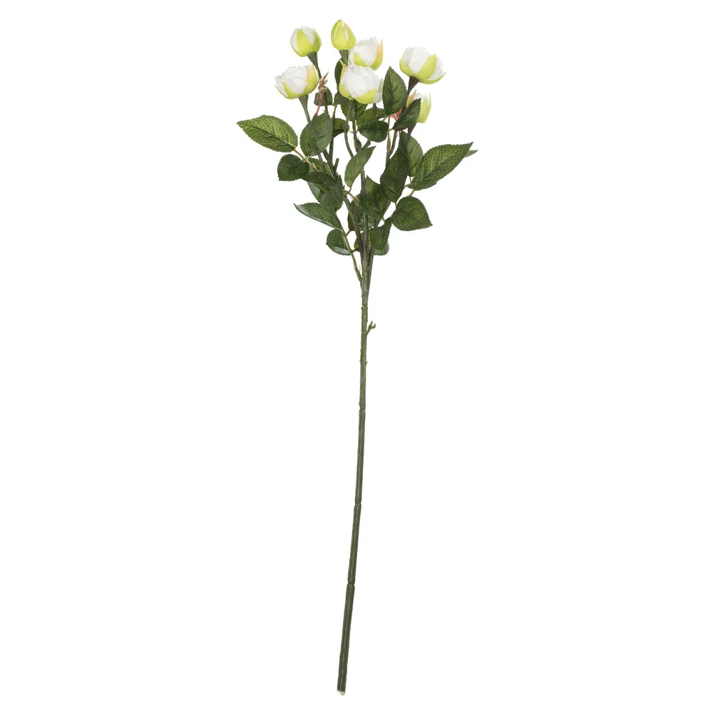 Vickerman FD190911 20.5'' Artificial Tea Rose Spray. Includes 3 Sprays Per Pack.