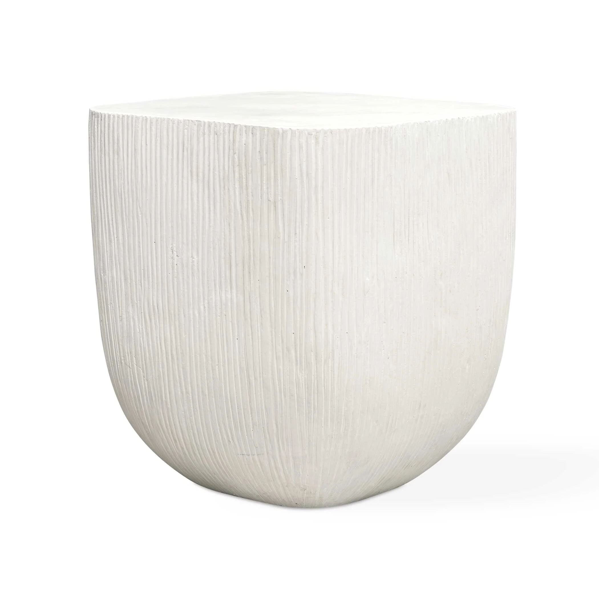 Alma Concrete Outdoor Side Table